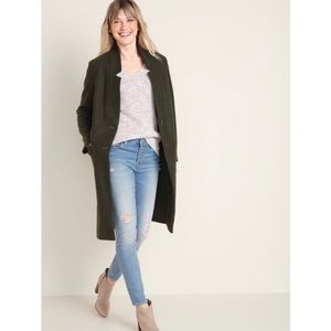 Relaxed Soft-Brushed Coat